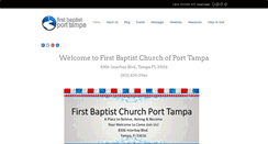 Desktop Screenshot of firstbaptistporttampa.com